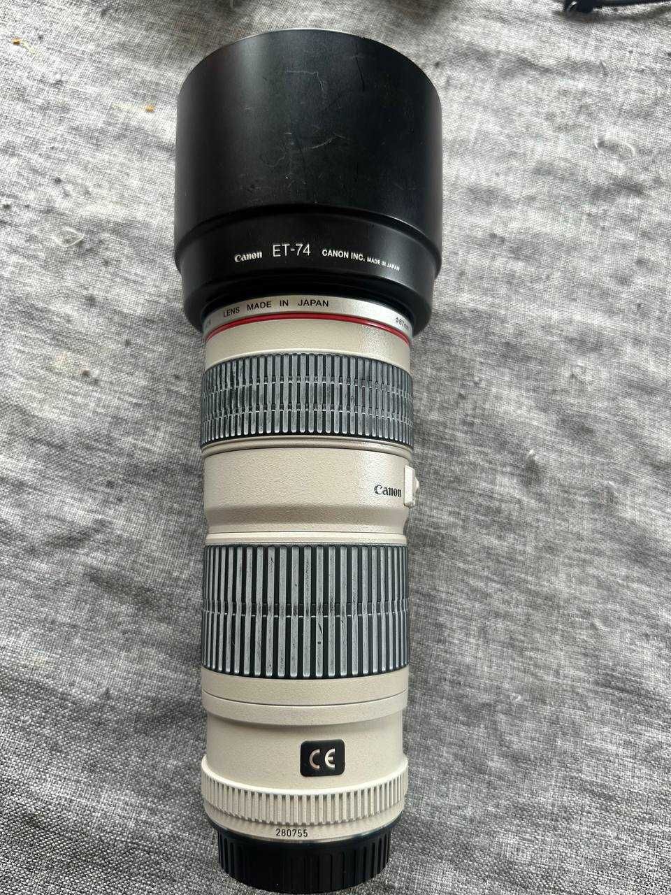 Canon EOS 20D та обєктиви з Європи