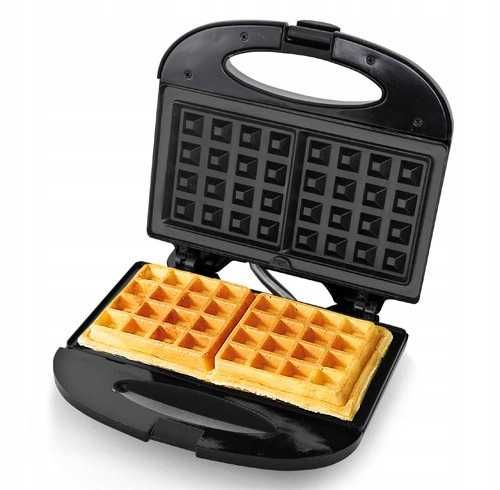 Mocna Gofrownica waflownica TRADYCYJNA OPIEKACZ DWA GOFRY 750 W