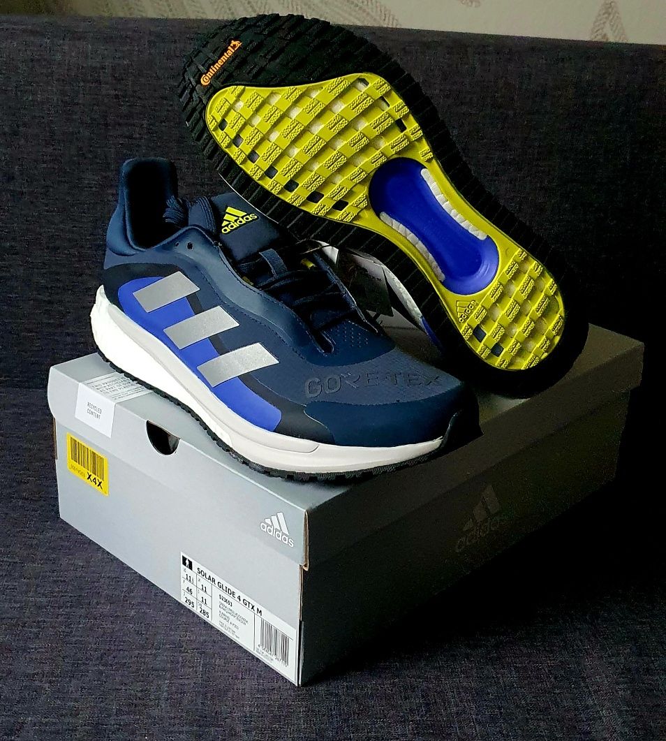 Nowe Adidas Solar Glide 4 Gtx Gore Tex r. 45 1/3 - gwarancja paragon