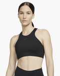 Чорний оригінальний топ, бра для занять спортом nike dri-fit