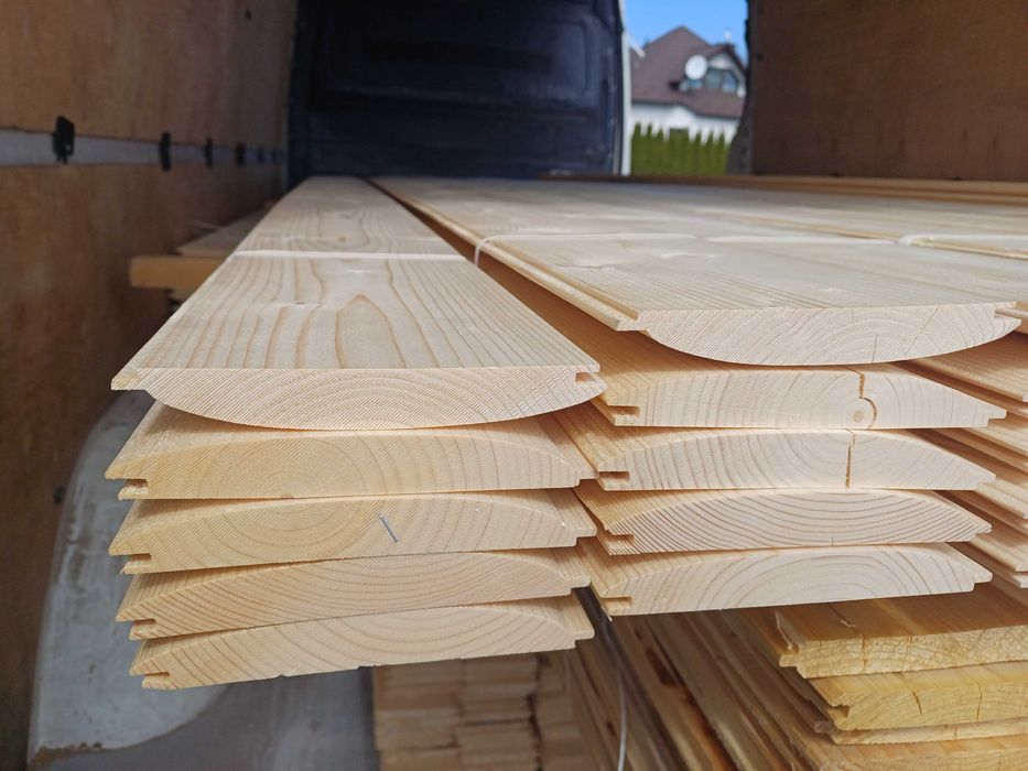 Podbitka boazeria półbal deska elewacyjna tarasowa podłogowa szalówka