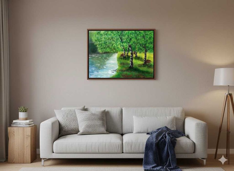 Obraz ręcznie malowany 70x50cm