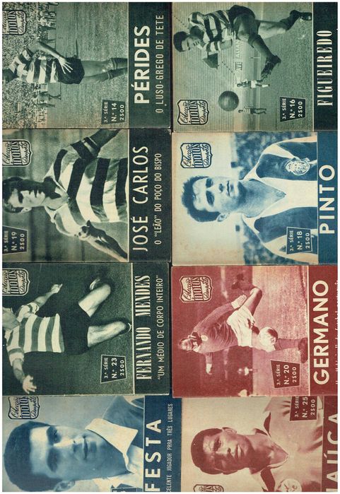 10521 

Coleção Ídolos do Desporto - 3ª Serie