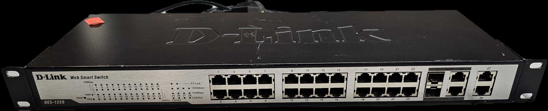 D-Link DES-1228 Switch zarządzany 24 porty