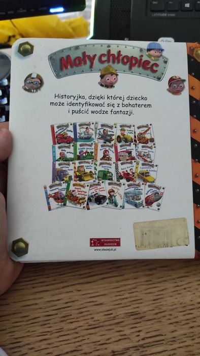 Książeczka „Dźwig Darka Mały chłopiec"