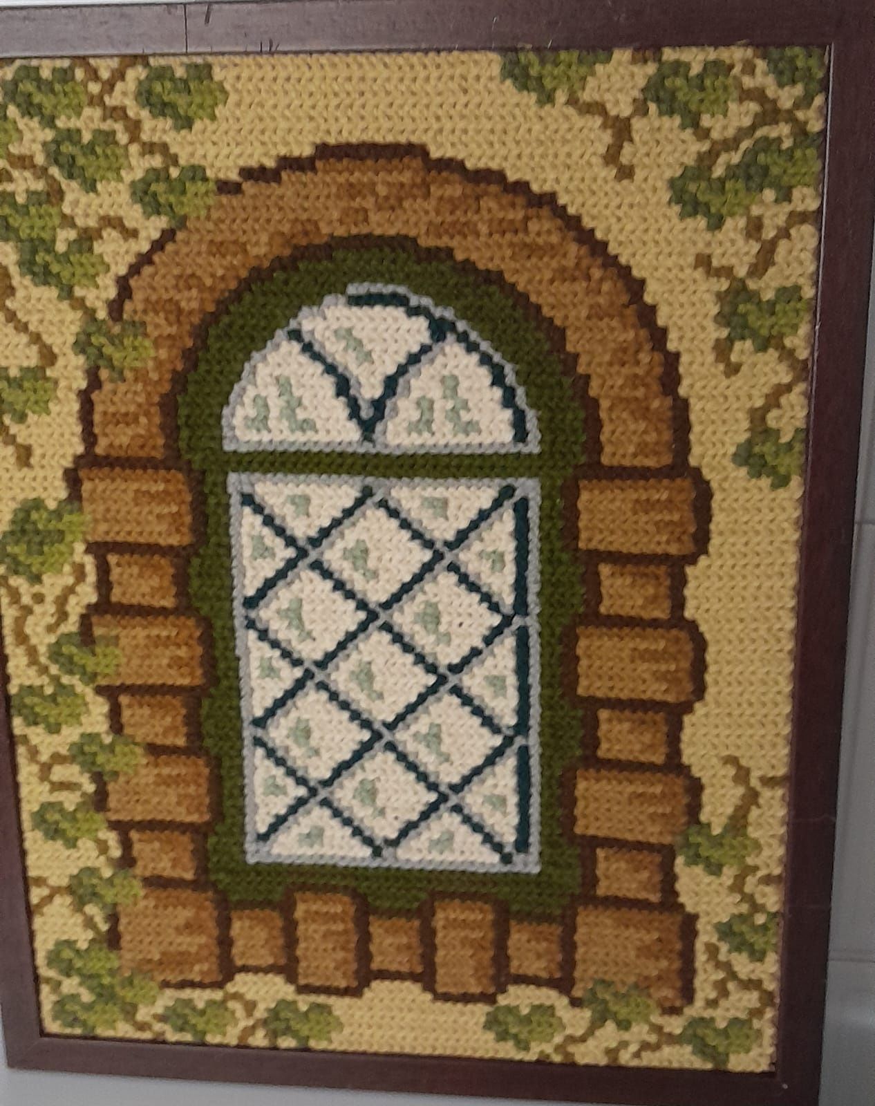 Quadro em ponto fino de Arraiolos
