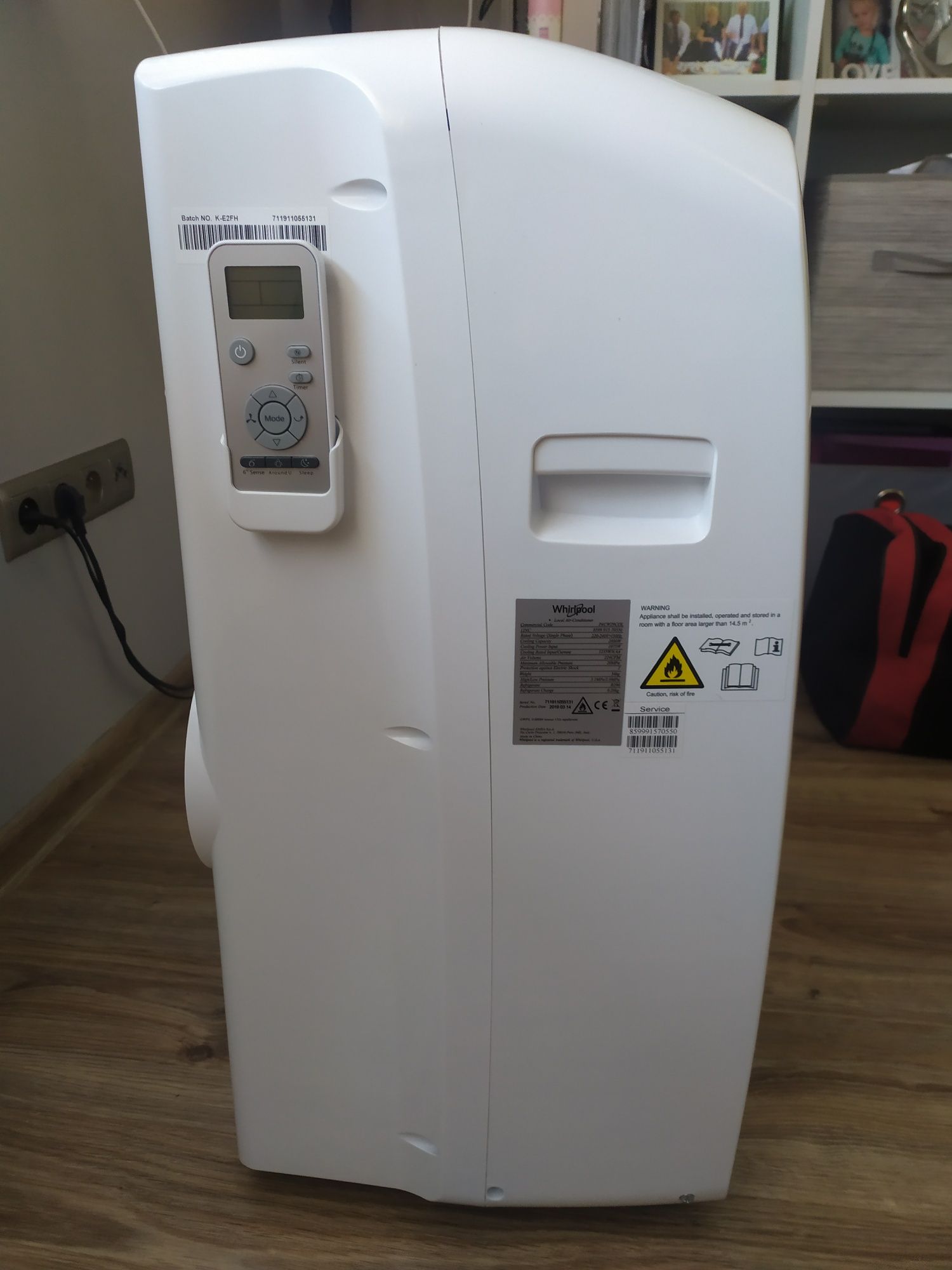 Klimatyzator przenośny WHIRLPOOL PACW29COL