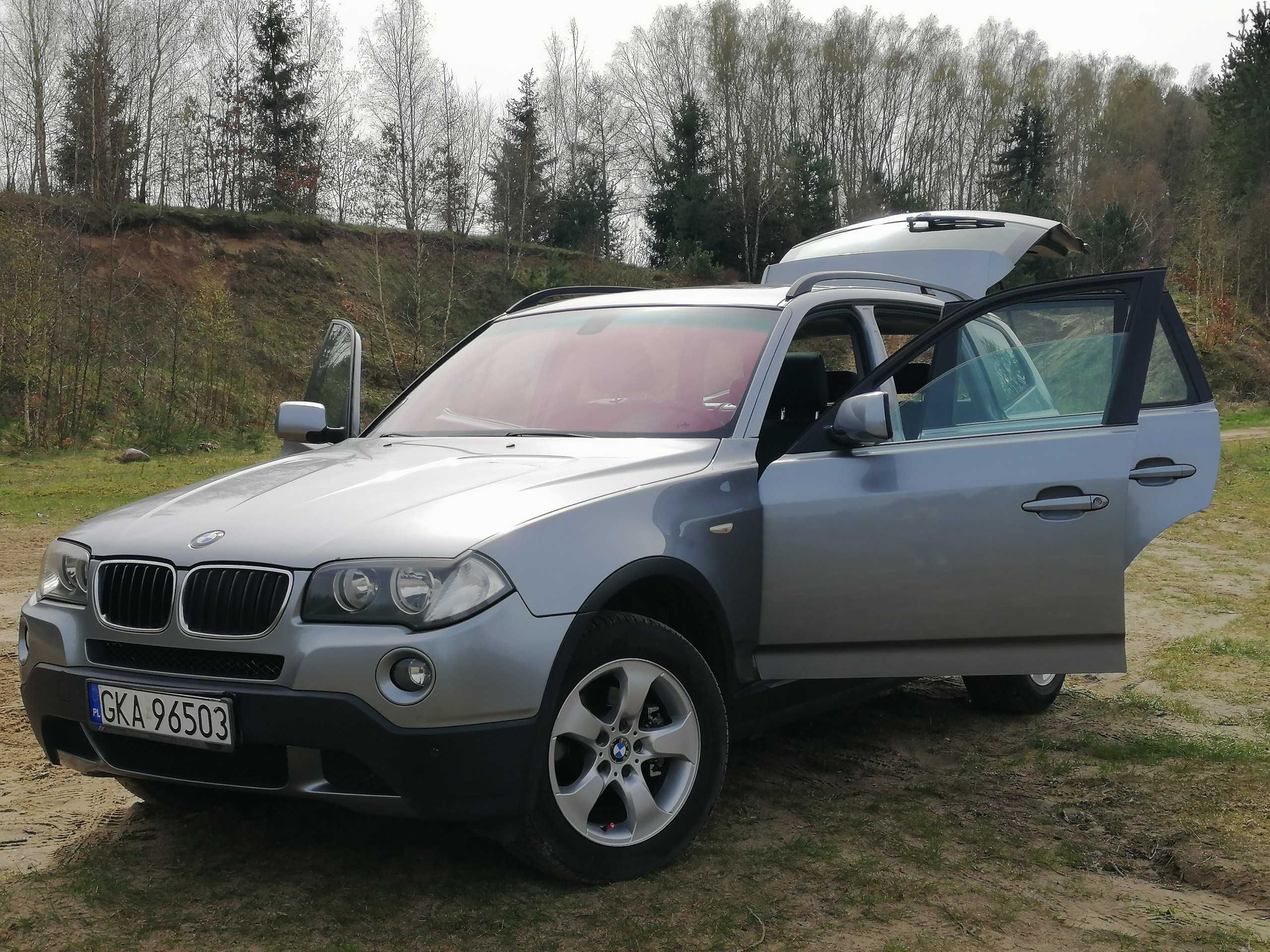 BMW X3 E83 2.0d M47 2006r Lift Panorama, El.Siedzenia Komputer, itp.