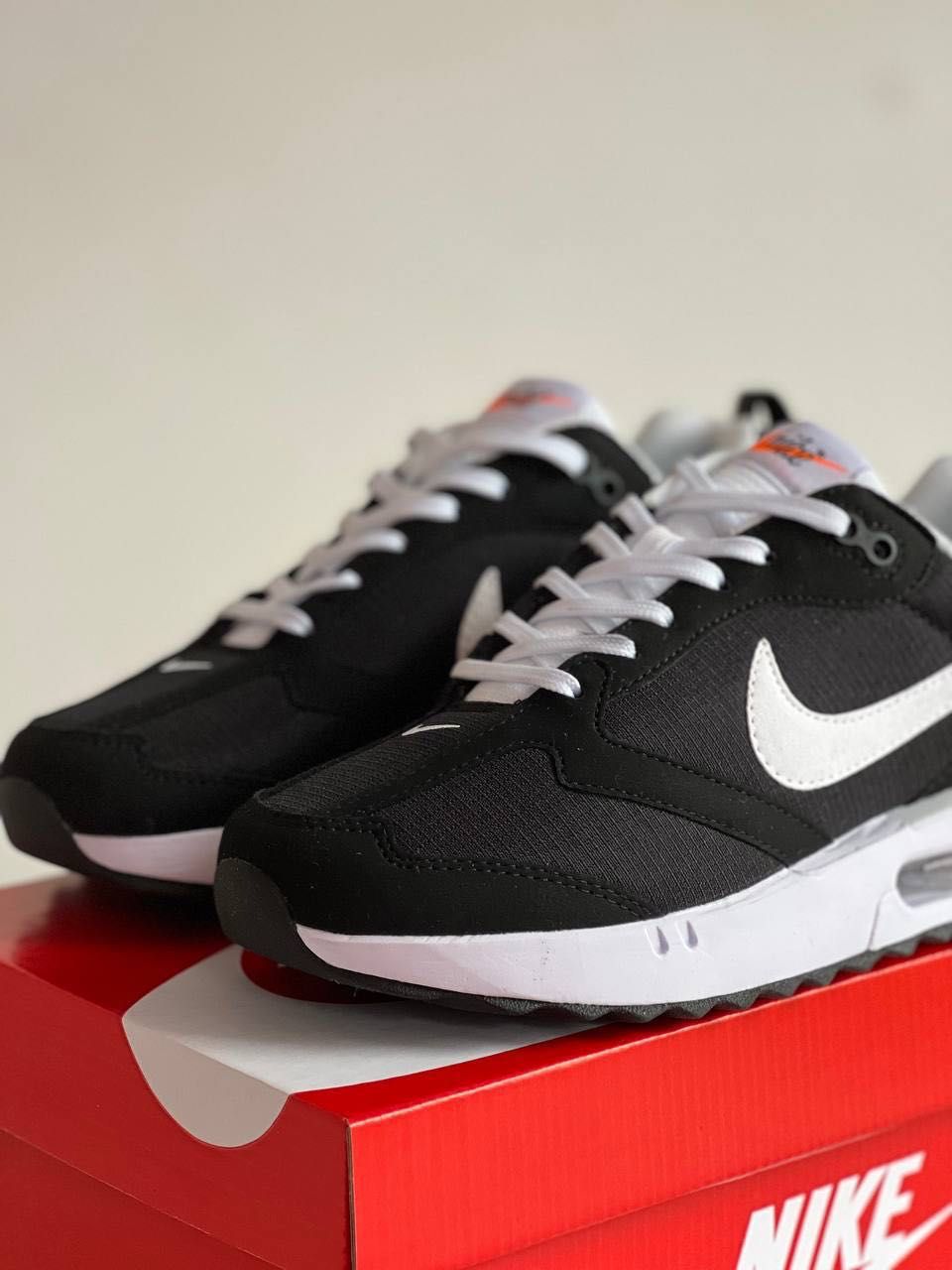 Мужские кроссовки Nike Air Max Dawn Black&White . Размеры 40-45