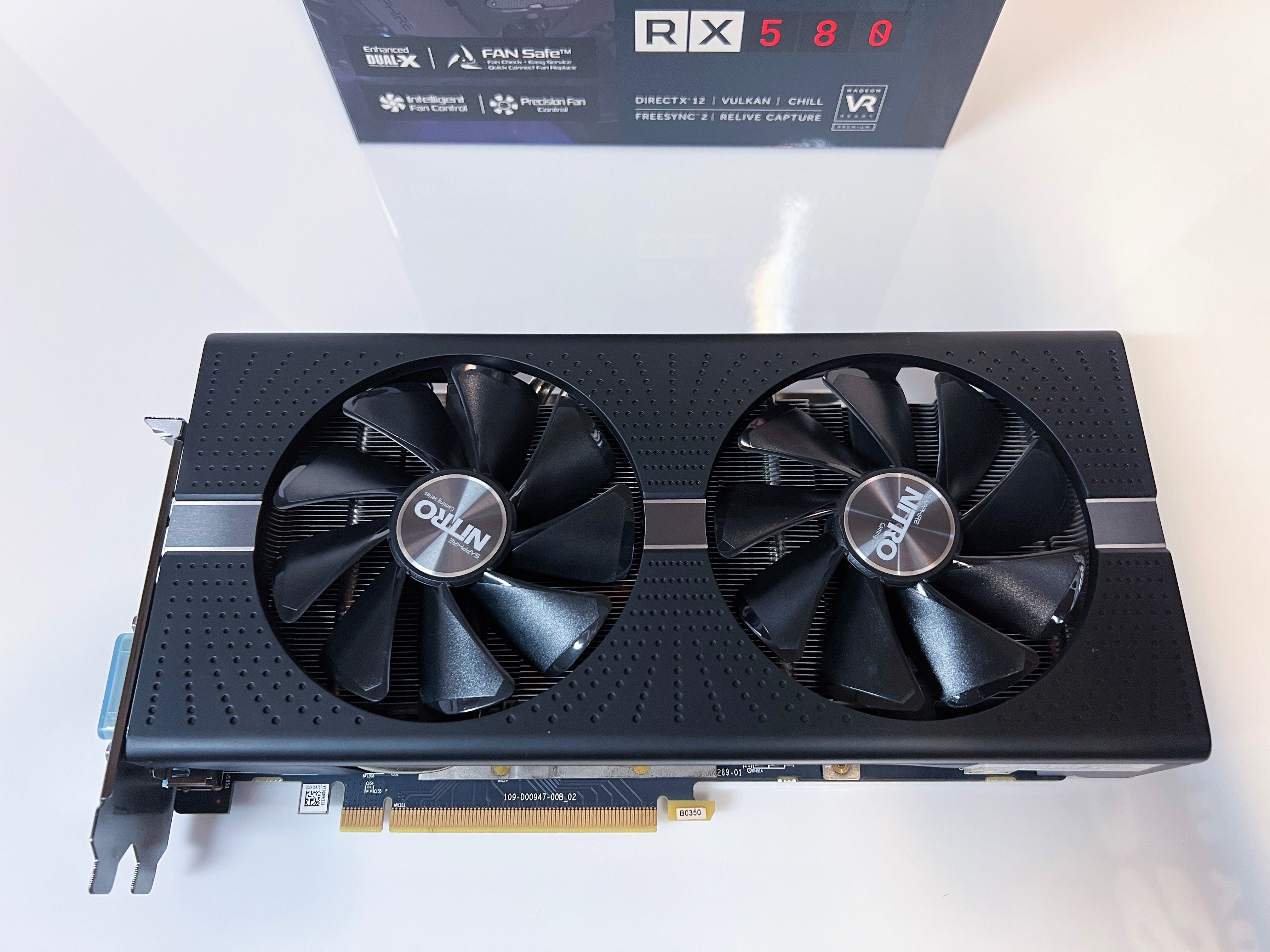 Karta graficzna Sapphire Radeon 580 Nitro Plus