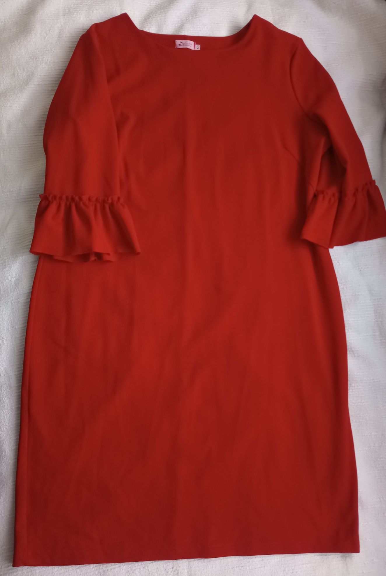 Sukienka czerwona r. 48/50