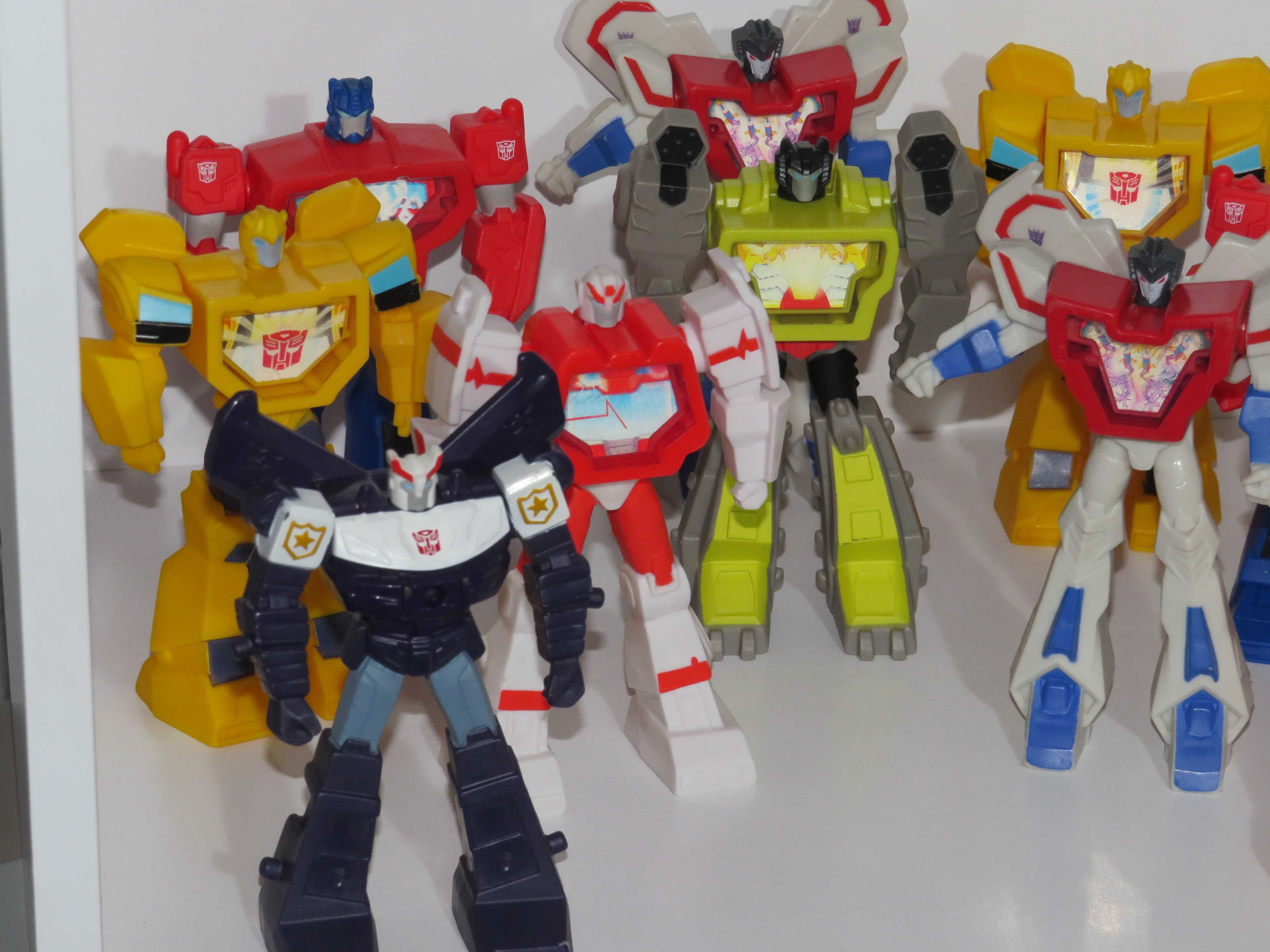 Conjunto 10 Bonecos/Figuras Transformers