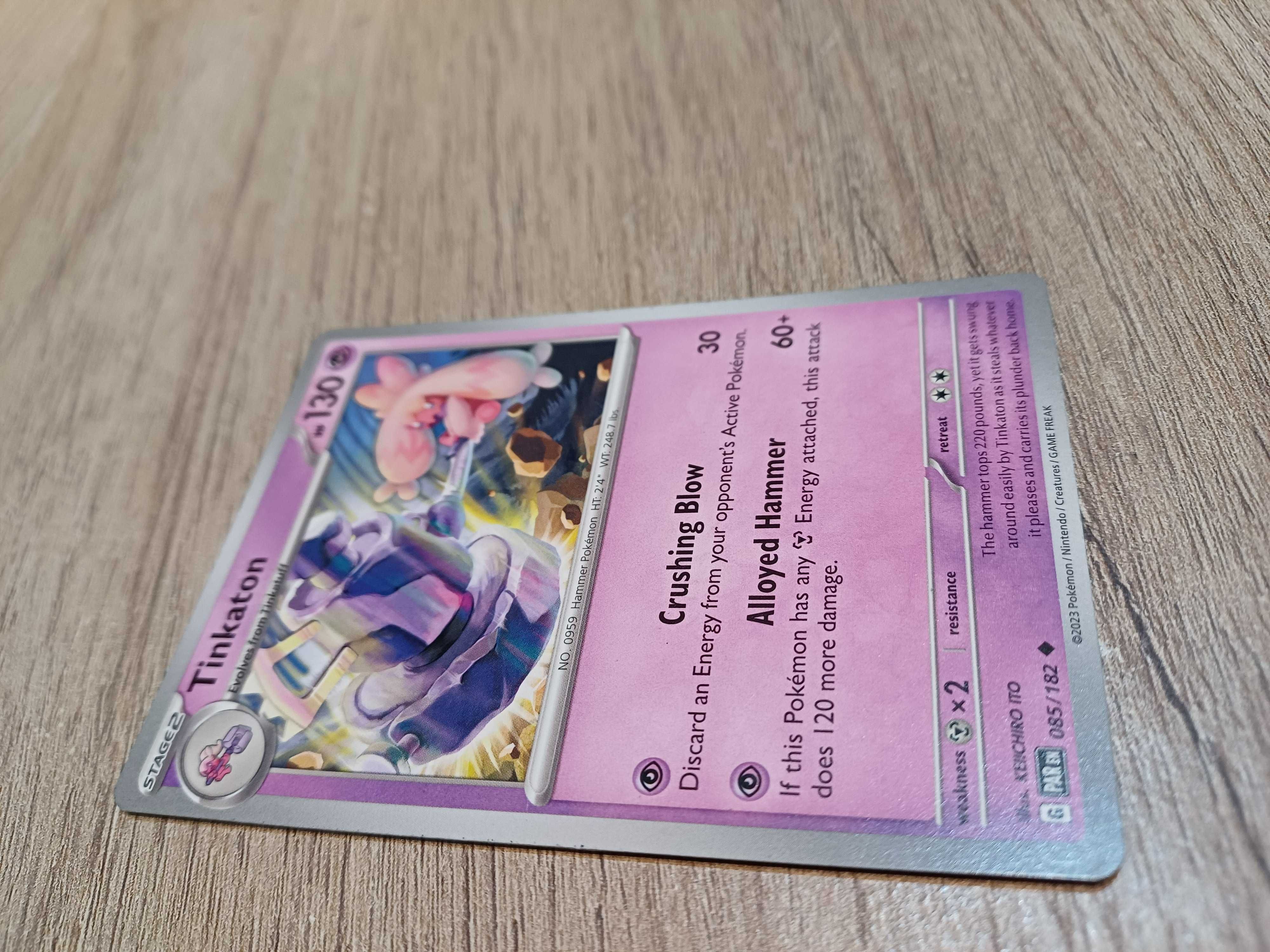 Carta Pokémon Tinkaton #85