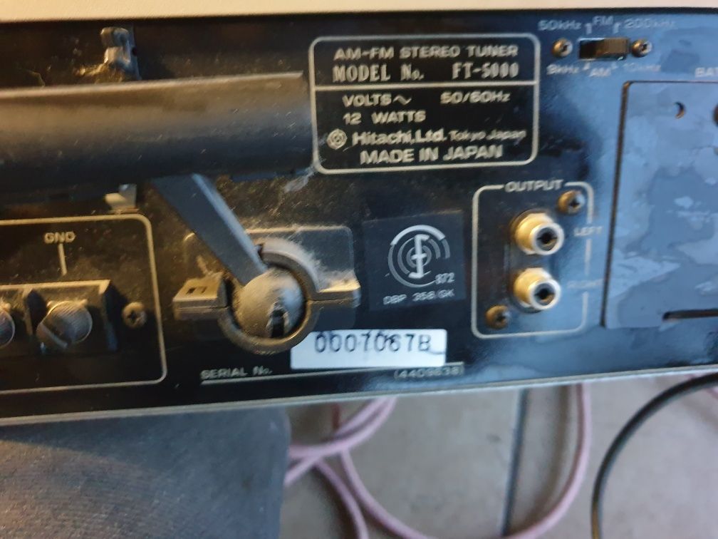 Tuner hitachi ft500.