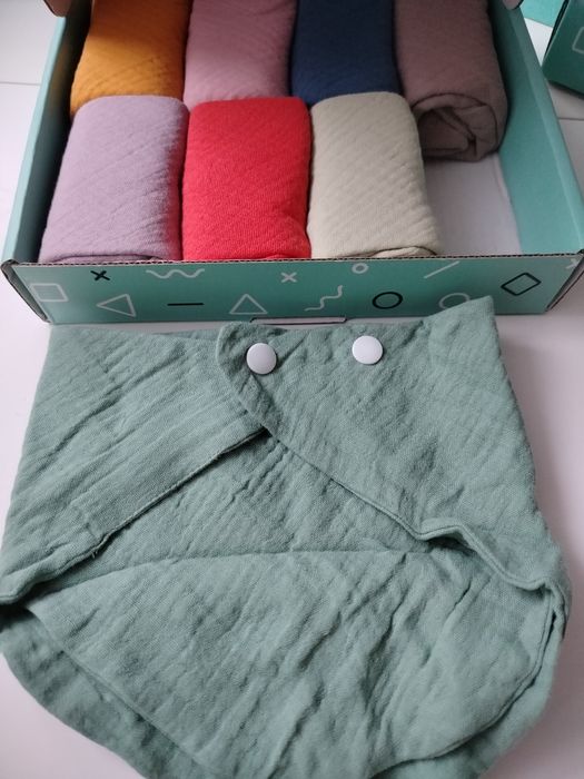 Muslinowe śliniaki dla niemowląt 13.