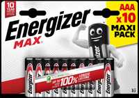 Найкраща ціна! Батарейка ENERGIZER MAX AAA\LR03 бл 10 шт НОВА!