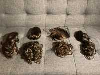 Extensões e elasticos de cabelo marca Evita Peroni