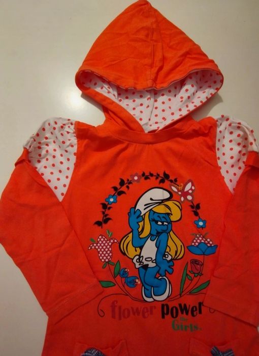 Vestido Smurfs Novo