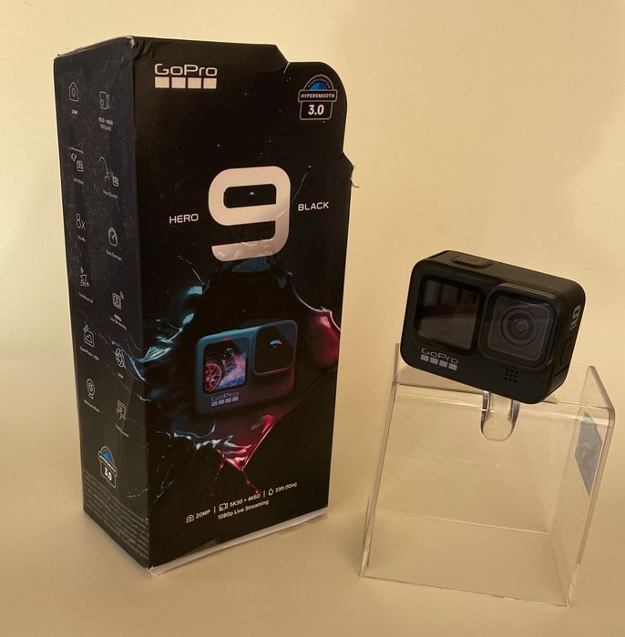 GoPro Hero 9 Black —  Em excelente estado