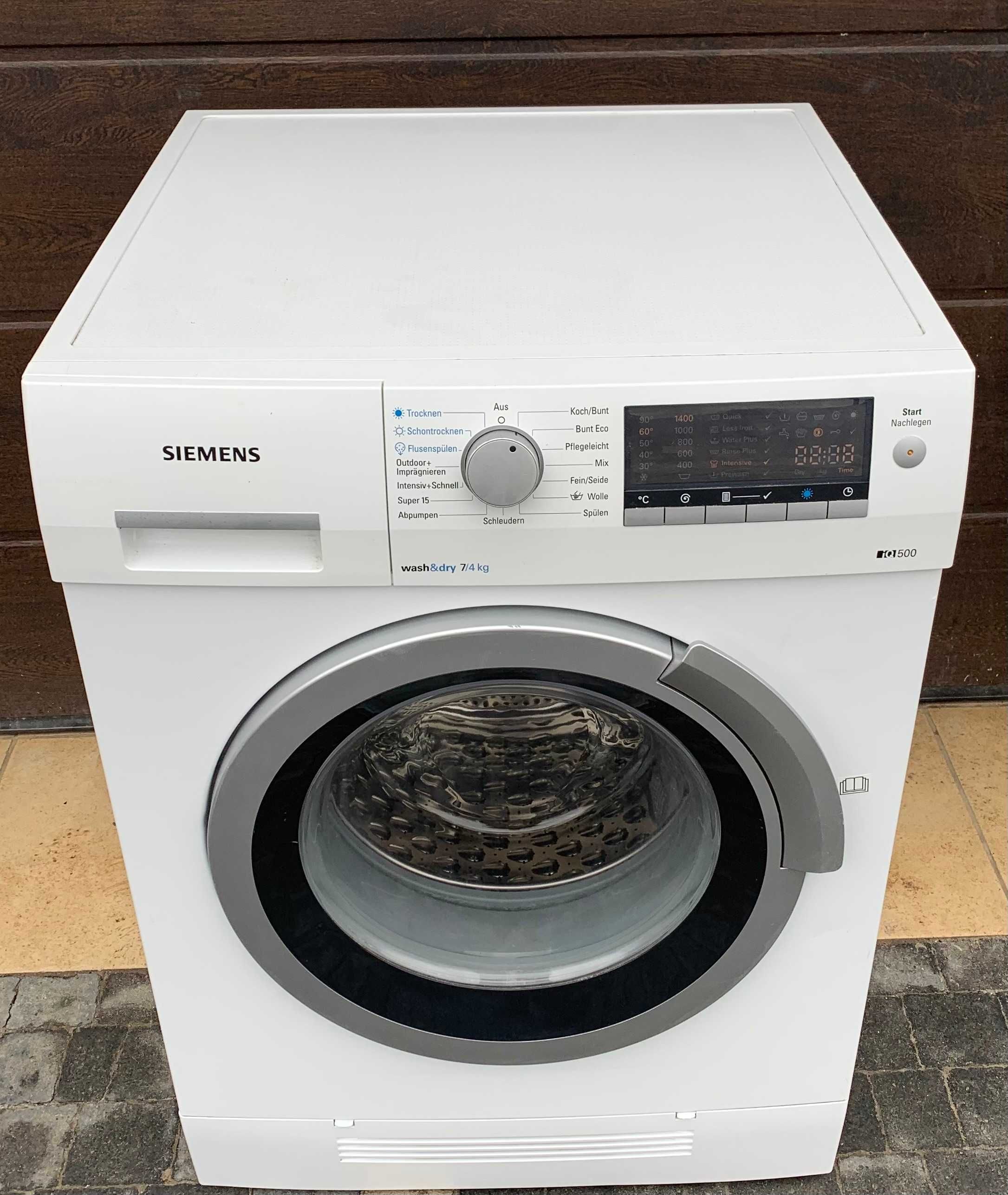 Пральна стиральная машина з сушкою 2в1 Siemens IQ500 WD14H440