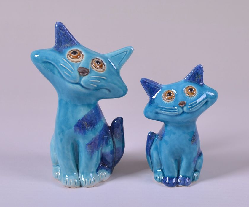 Kot kotki kotek ceramiczny