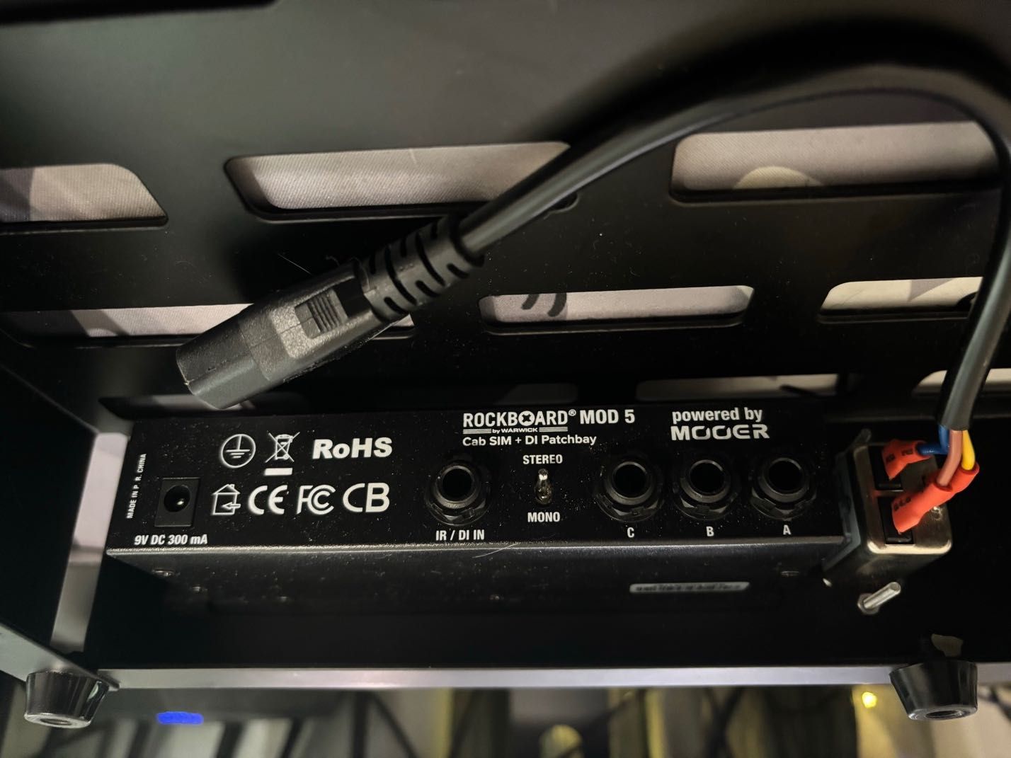 Педалборд RockBoard Quad 4.1 с Cab SIM + DI Patchbay