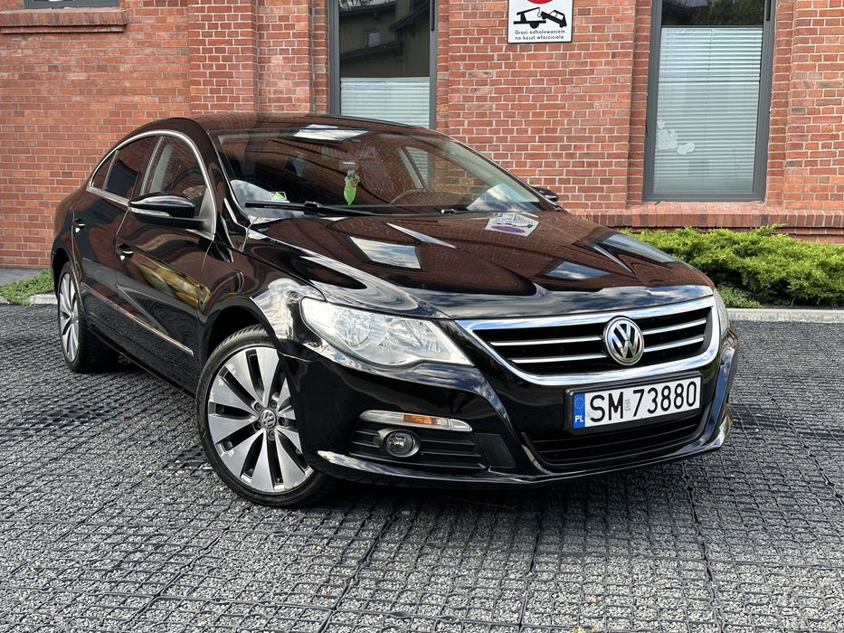 Volkswagen Passat CC 2.0TDi 140km, Czarny, Android, Alufelgi 18"