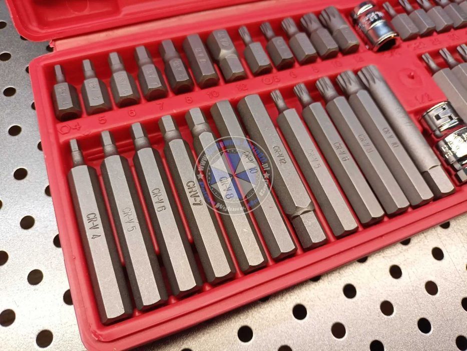 Bity klucze torx, spline, imbus, zestaw 40-el. zestaw bitów bity torx