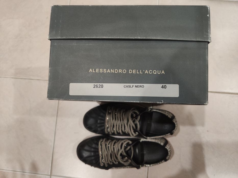 Кроссовки Alessandro Dell`acqua. Торг