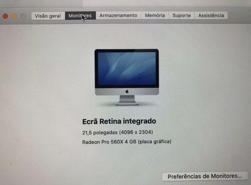 Imac 4k 2020 21,5 Polgadas