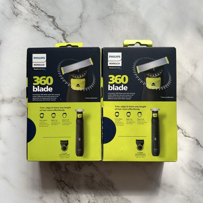 Чоловіча електробритва Philips Norelco OneBlade Pro Face Shaver 360