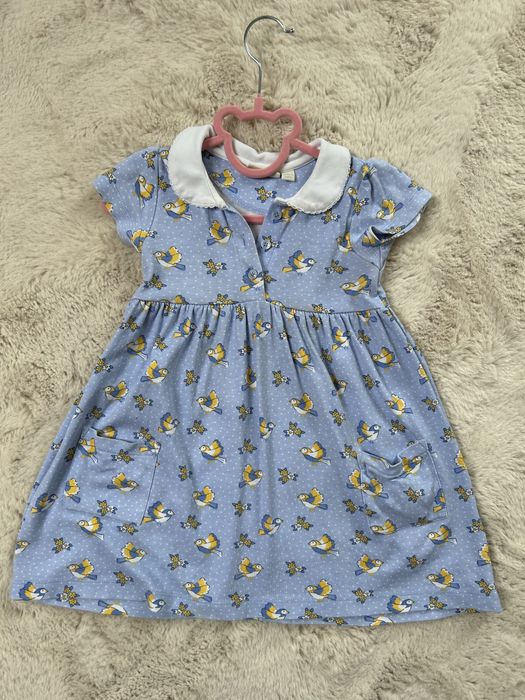 Sukienka z kolnierzykiem jojo maman bebe