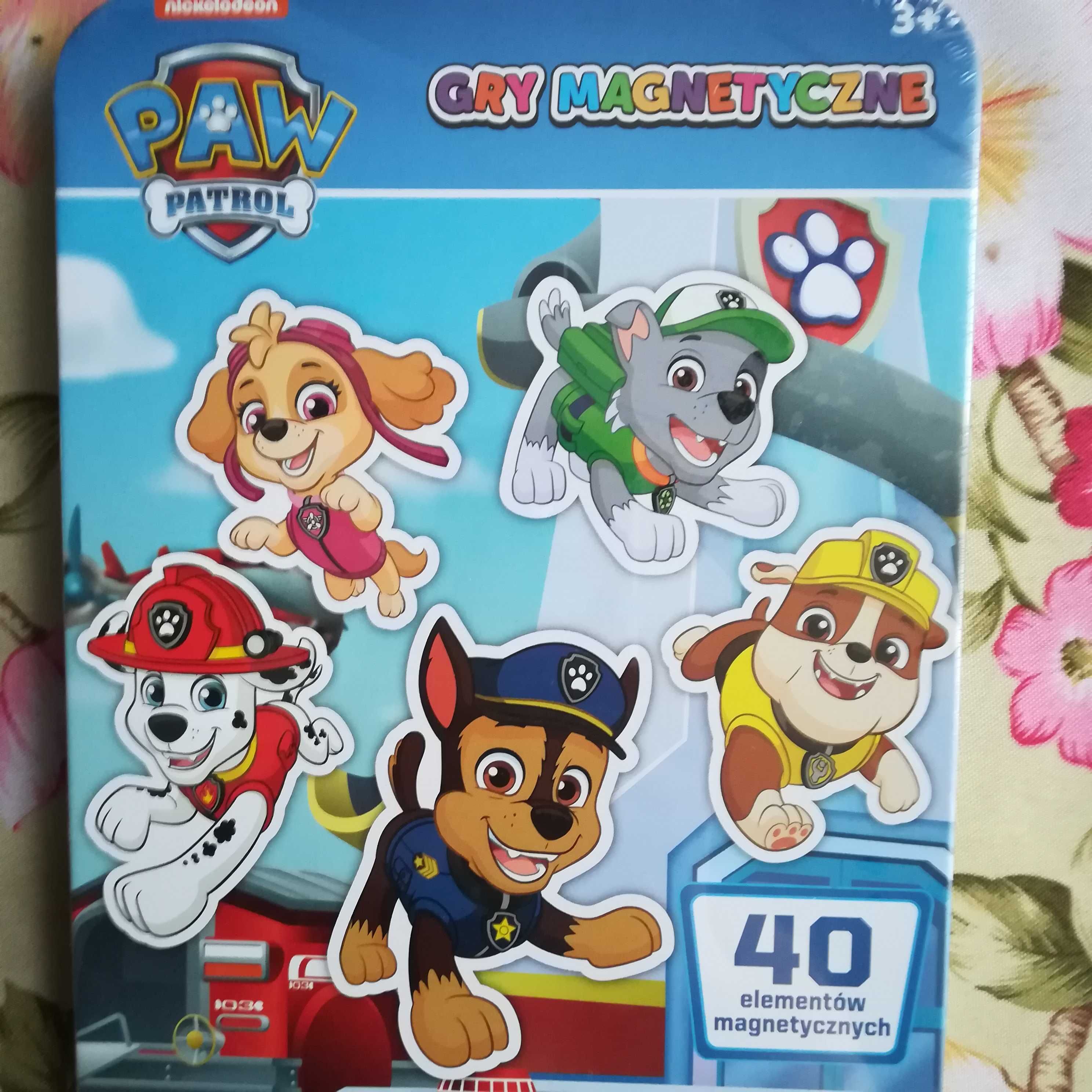 gry magnetyczne Psi Patrol Sky Chase Marshal