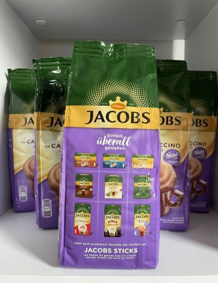 Jacobs Milka Cappuccino czekoladowa 500 gram z Niemiec 3 sztuki