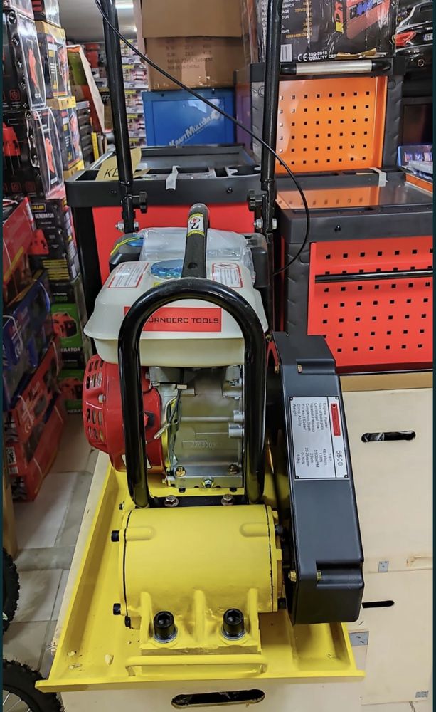 Placa compactadora vibratoria a gasolina