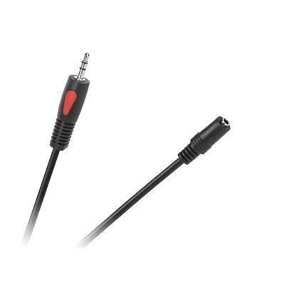 Kabel Przedłużacz Jack 3.5 Wtyk-Gn 15M Cabletech