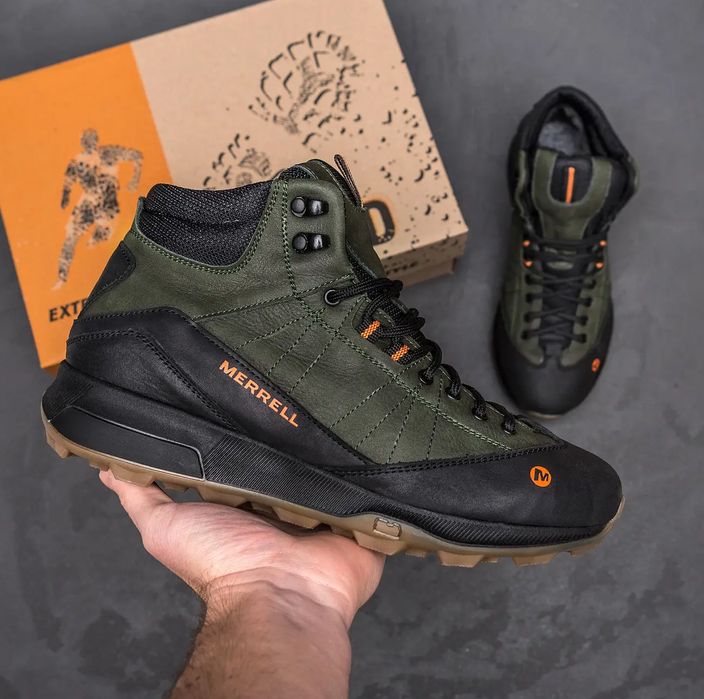 Зимові чоловічі ботинки merrell, мужские зимние кроссовки с мехом