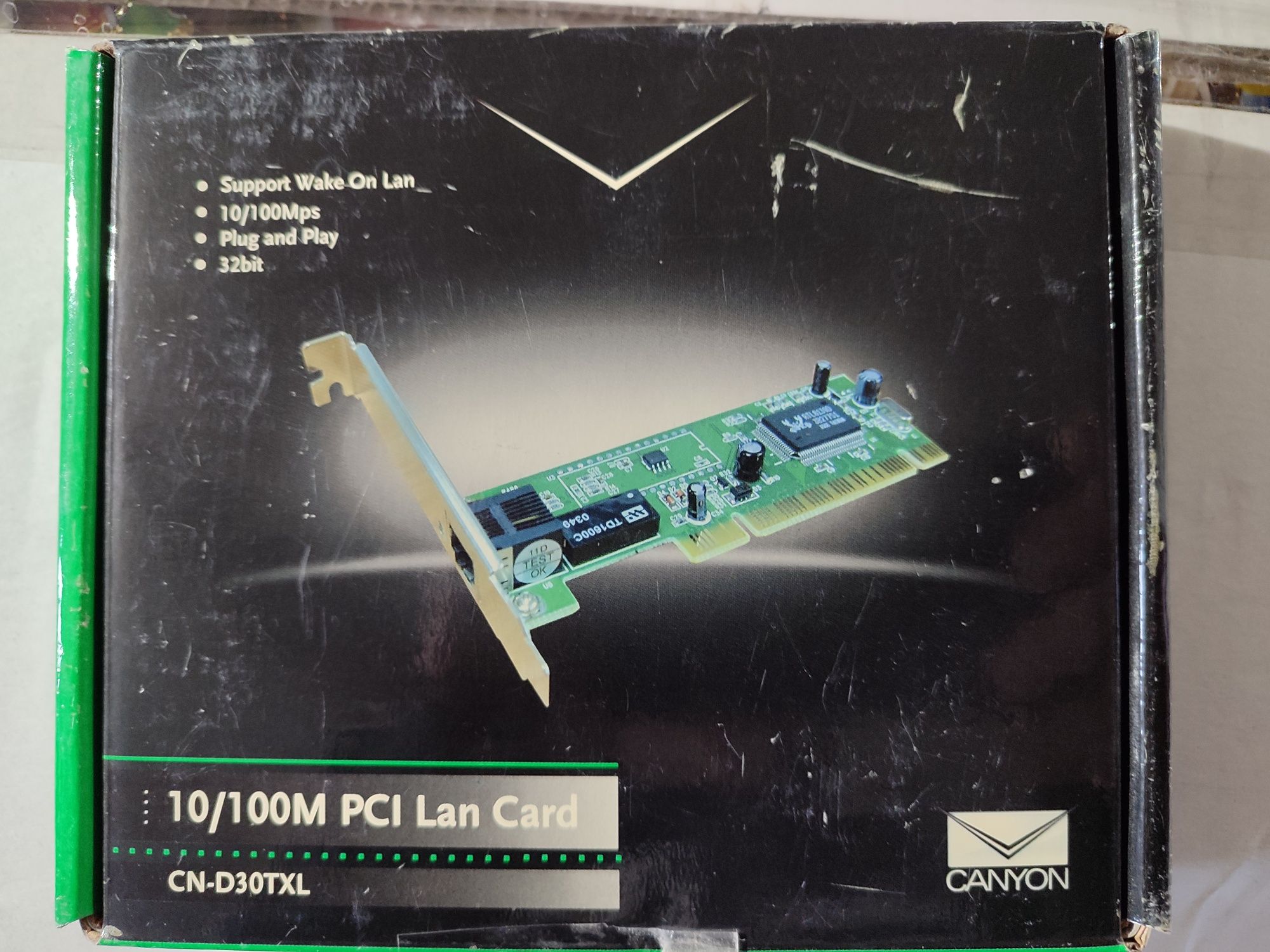 Мережева плата 10/100M PCI Lan Card CN-D30TXL
