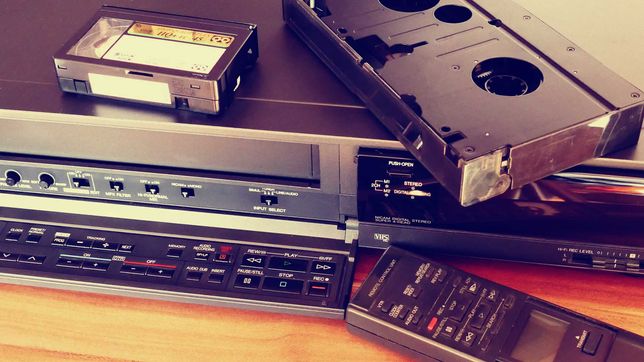 Converto as suas cassetes VHS para formato Digital