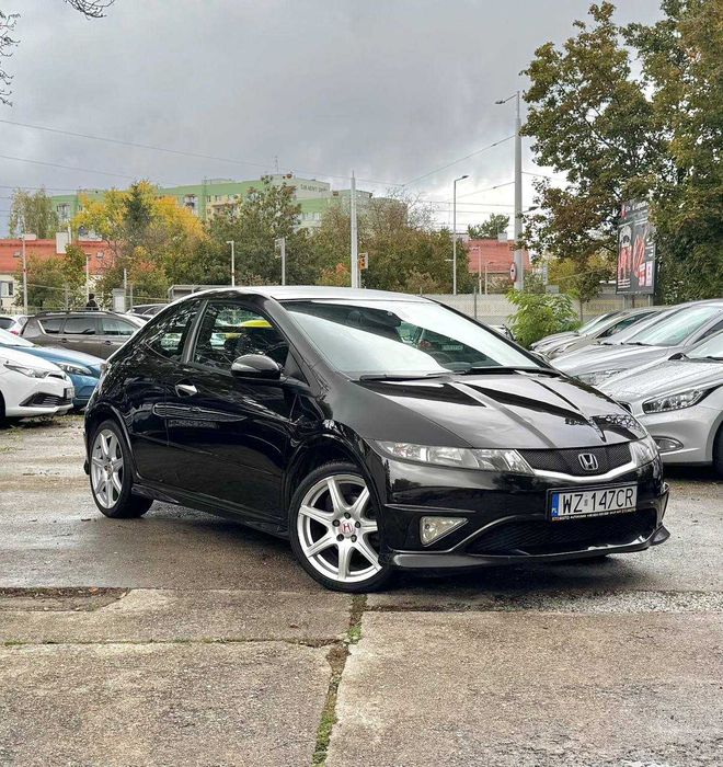 Honda Civic Type-S|1.4P 100KM|i-Vtec|Alufelgi18|PodgrzewaneFotele|2009