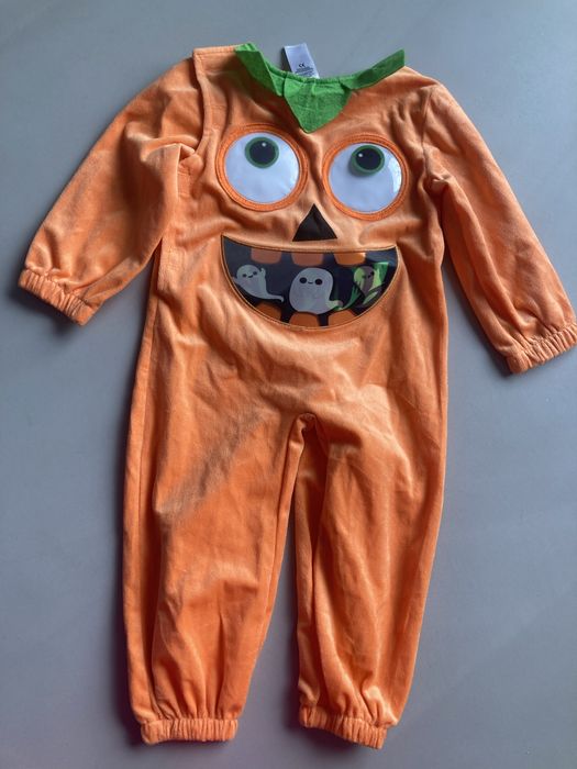 Strój karnawałowy przebranie halloween dynia 92/98 cm
