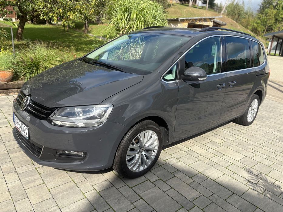 Volkswagen Sharan 2,0 TDI 150KM Maly Przebieg !! Serwis !! Automat !!
