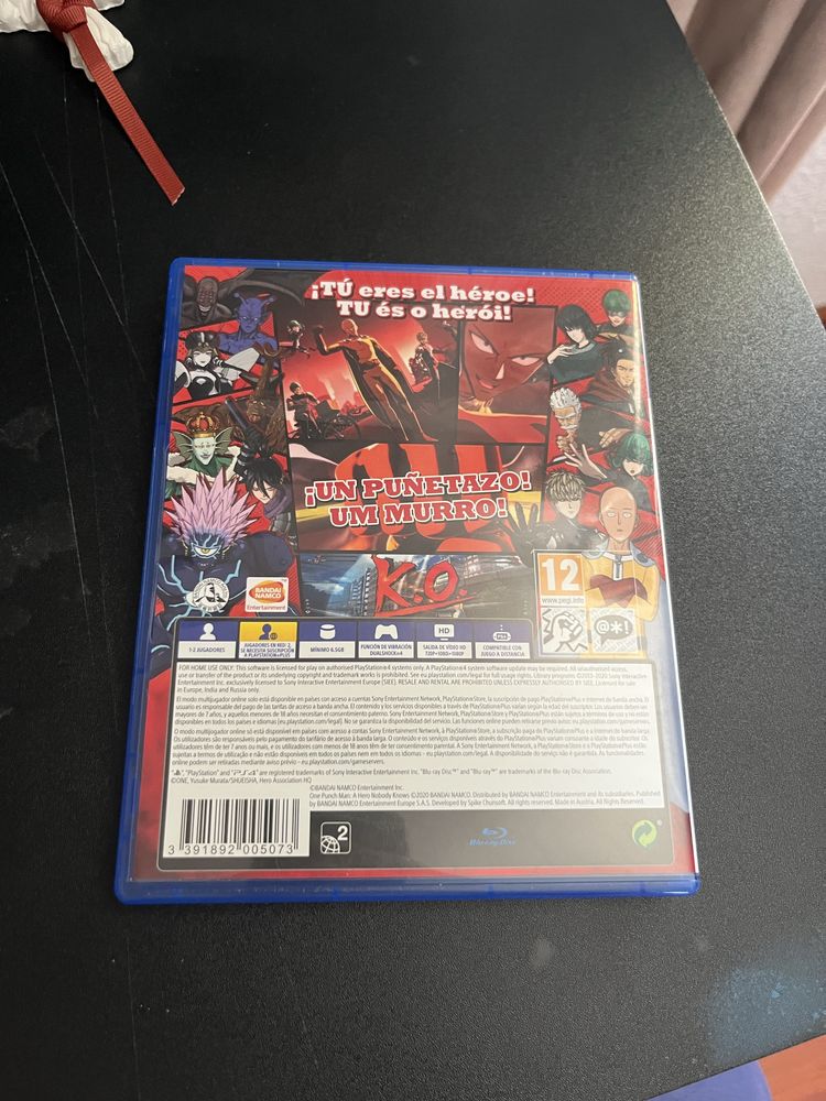 one punch man para ps4