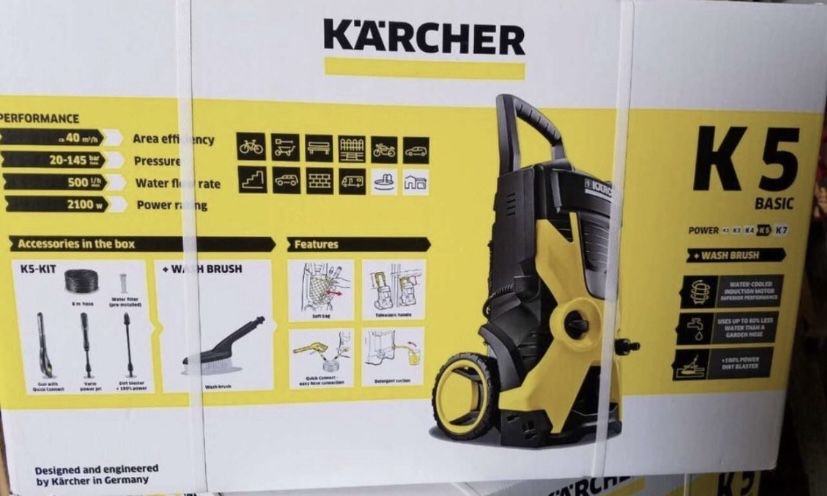 Karcher k5 минимойка ( мінімийка) FULL с ЩЕТКОЙ basic