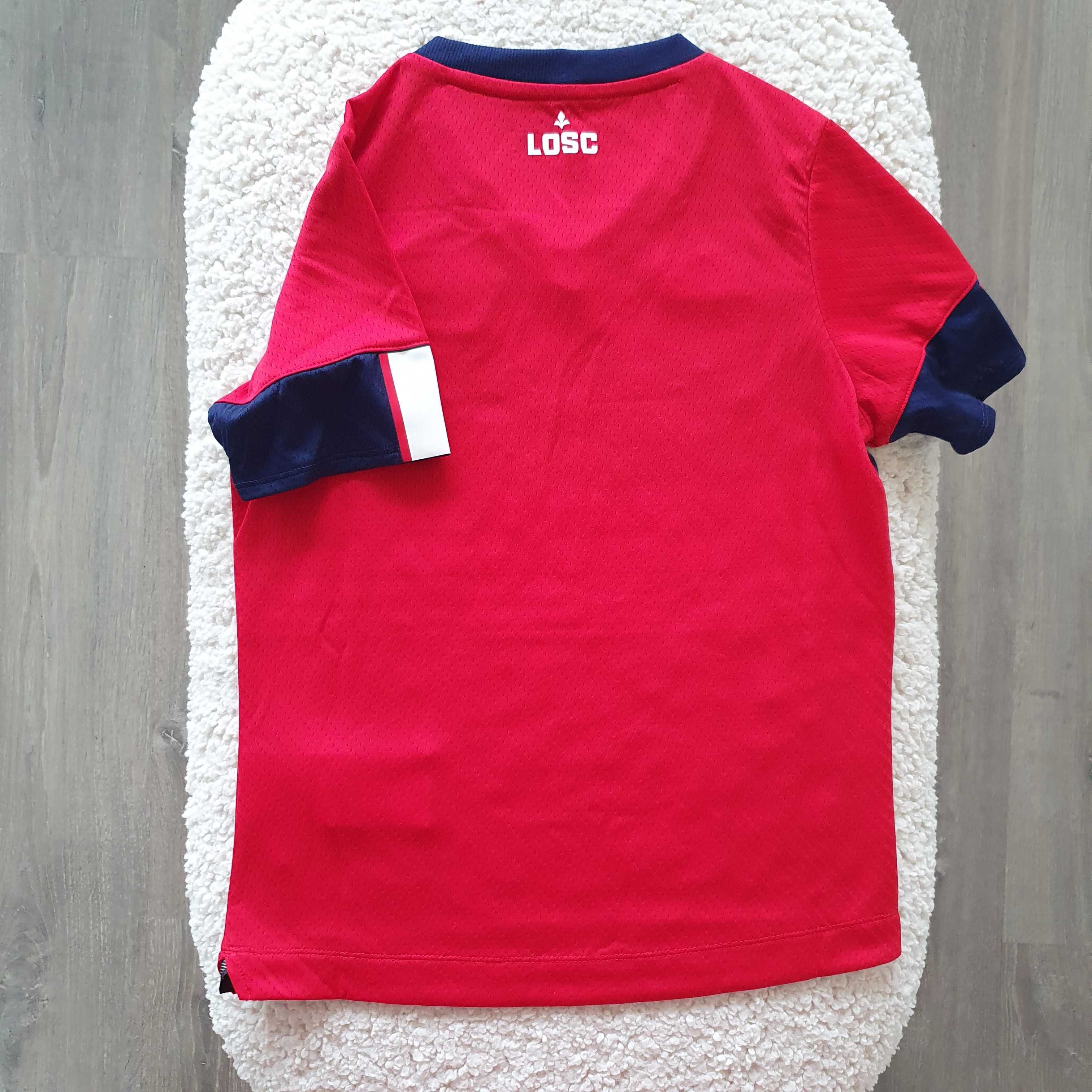 T-shirt de criança New Balance Losc Lille equipamento, nova, S 122 cm
