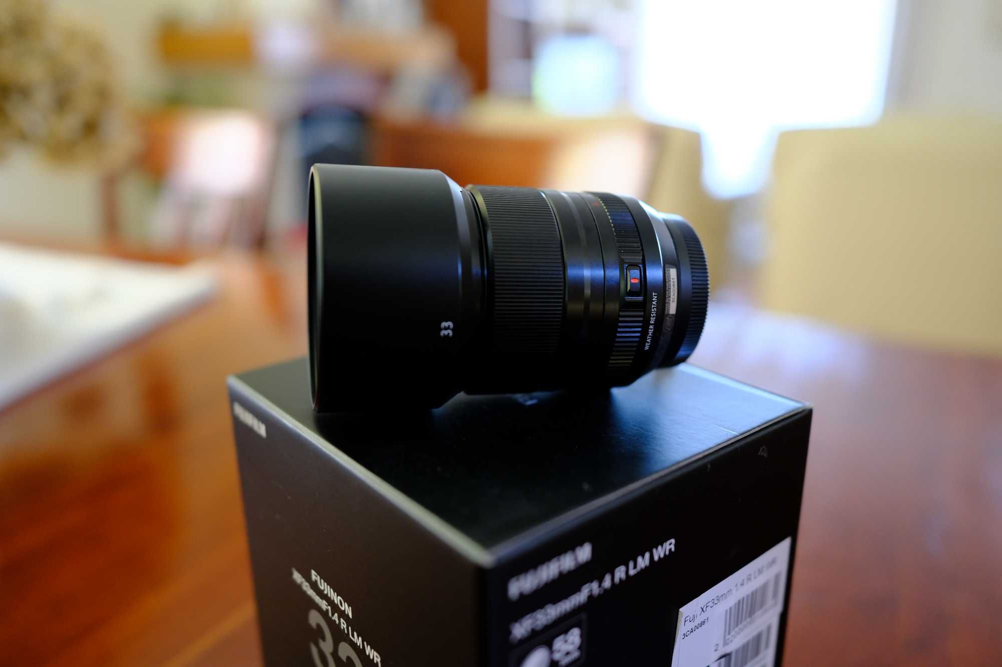 Objetiva Fuji XF 33mm F1.4 R LM WR