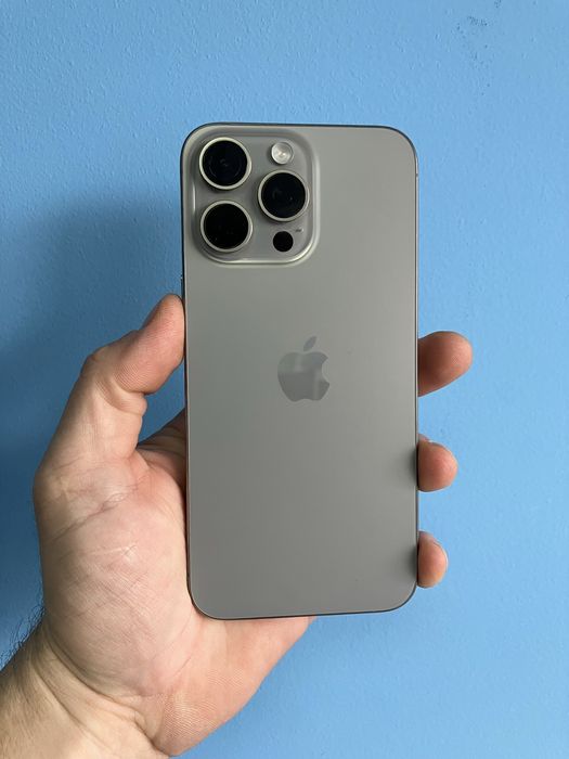 Apple iphone 15 Pro Max 256Gb Natural Titanium фізична сім