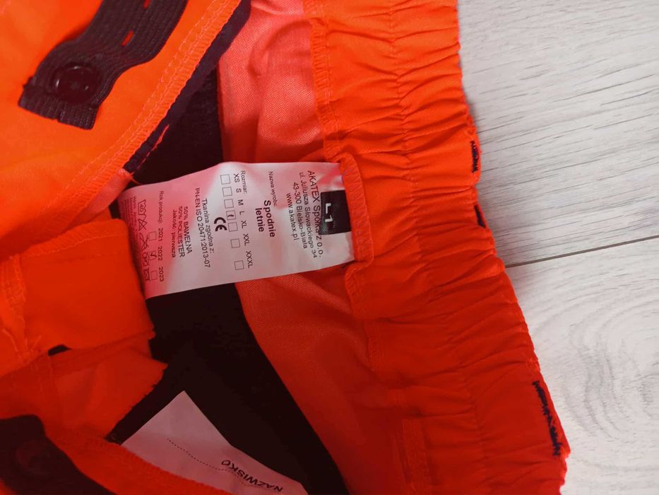 Spodnie letnie ratownik medyczny rozmiar L