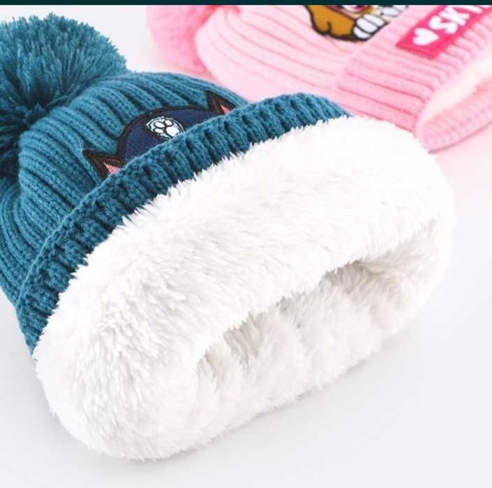 Зимняя шапка Щенячий патруль 1,5 - 6 лет paw patrol