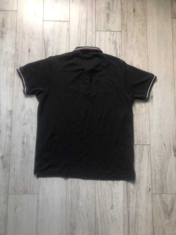 Pierre Cardin Paris koszulka tshirt polo polówka elegancka czarna